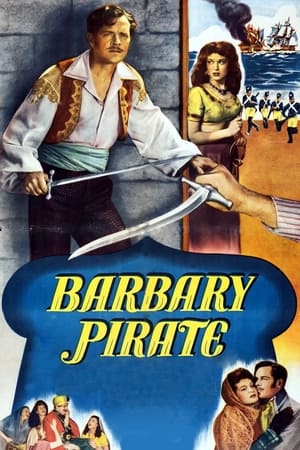Poster Barbary Pirate 1949