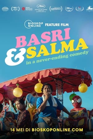 Poster Basri & Salma dalam Komedi yang Terus Berputar 2023