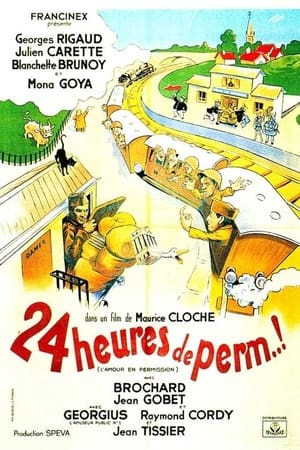 Poster Vingt-quatre heures de perm' 1945