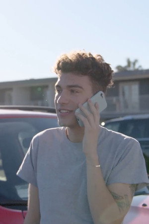 Dustin in a Las Vegas Hotel
