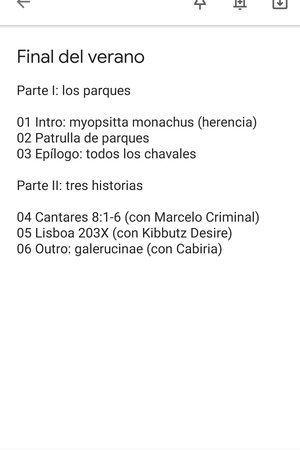 Final del verano