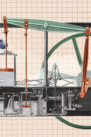 ...The Steam Engine Started the Industrial Revolution?