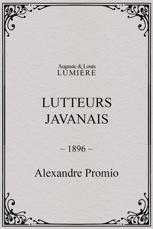 Lutteurs javanais