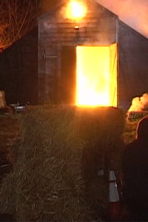 Barn burning
