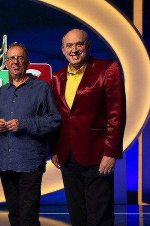 Lisa Riley, Mark Charnock, Richard Coles & Tim Vine