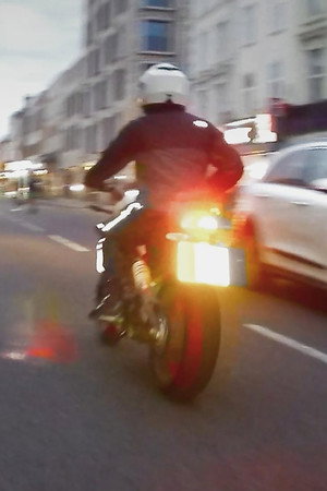 Shooter on a Bike