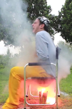 NUT BLASTER CHALLENGE (FIREWORKS ON MY BALLS)