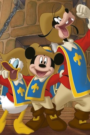 Tři mušketýři: Mickey, Donald a Goofy