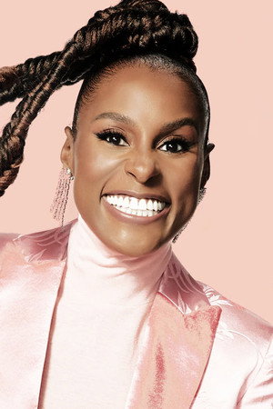 Issa Rae with Justin Bieber