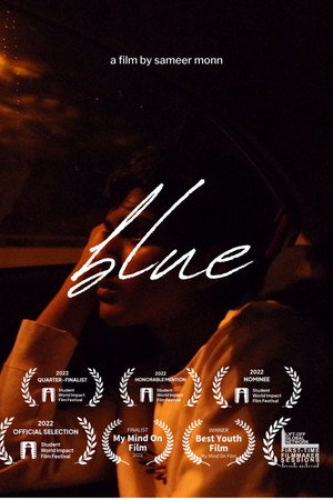 blue.