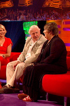Sir David Attenborough, Cameron Diaz, Kathy Burke, The Scissor Sisters