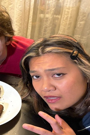 Which one of us ate a weed brownie?