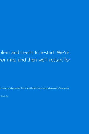 Blue Screen: The World in Breakdown Mode