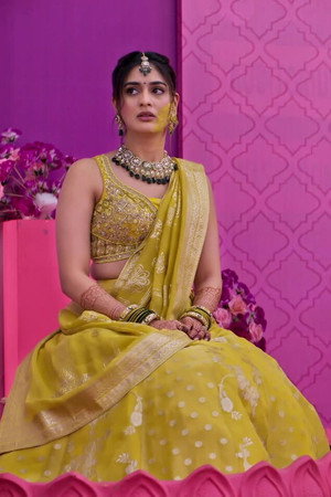 Vrinda, Karthik's Haldi Ceremony
