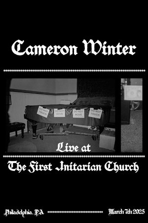 Cameron Winter Live at First Unitarian Church