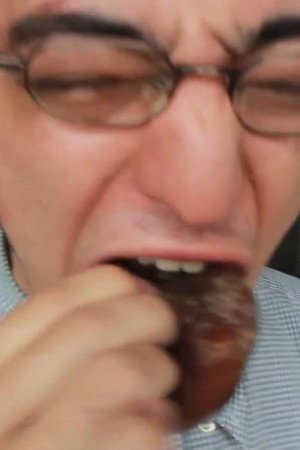MAN EATS RAW SQUID AND PUKE (BATSU GAME)