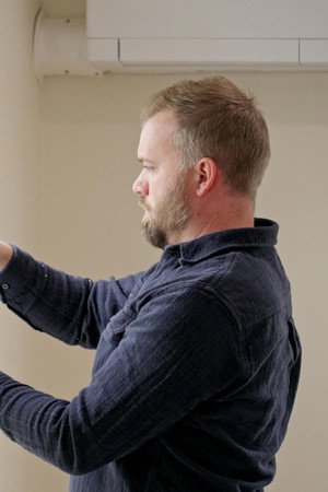 Hang Shades, Steep Landscaping