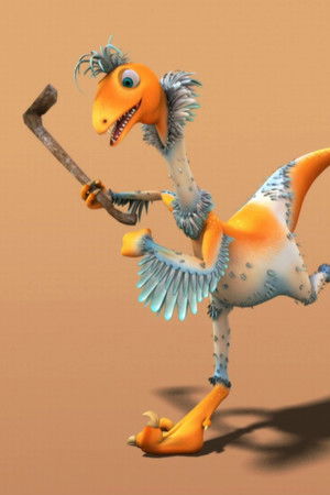 Dinosauři ve sněhu