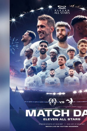 ENGLAND VS FRANCE: ELEVEN ALL STARS