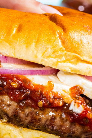 Mediterranean Burgers and Fritters