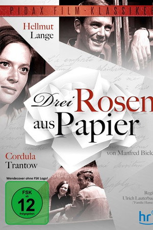 Drei Rosen aus Papier