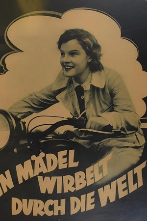 Ein Mädel wirbelt durch die Welt