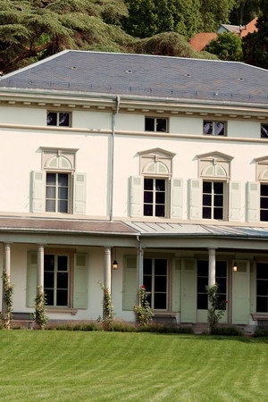Charlie Chaplin and the Manoir de Ban