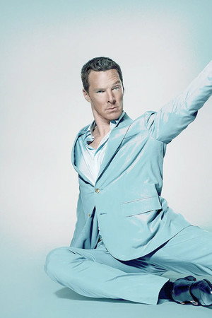 Benedict Cumberbatch with Arcade Fire