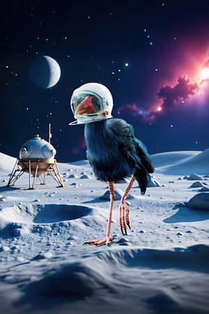 Birds in Space
