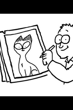 Simon Draws: Siamese Cats