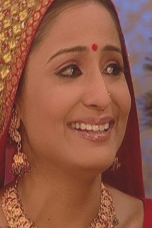 Gayatri buys a Krishna posters