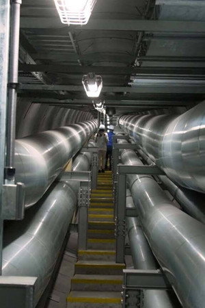 Extensive Underground Infrastructure