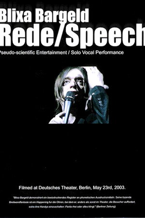 Blixa Bargeld: Rede / Speech