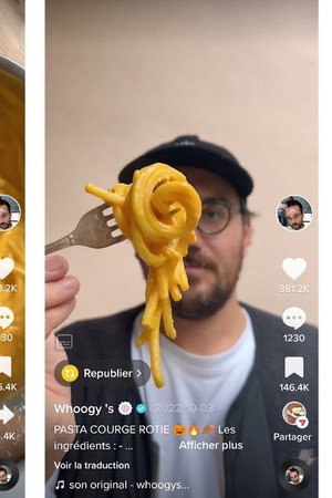 TikTok: Cooking in Seconds