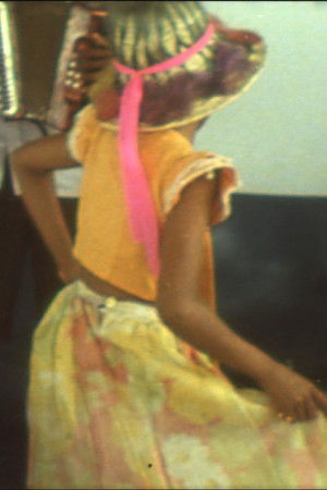 Dancers, Buildings and People in the Street