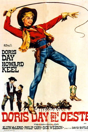 Imagen de Doris Day en el Oeste