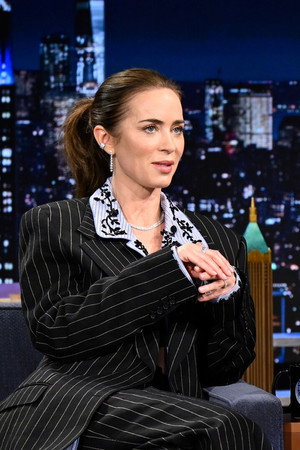 Emily Blunt, Chet Hanks, Francesco De Carlo