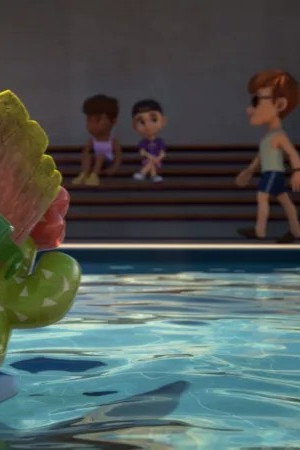 Groot Meets Jeff the Land Shark