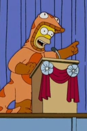 Homer kandiduje