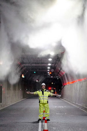 The mist that keeps the Tyne Tunnels safe