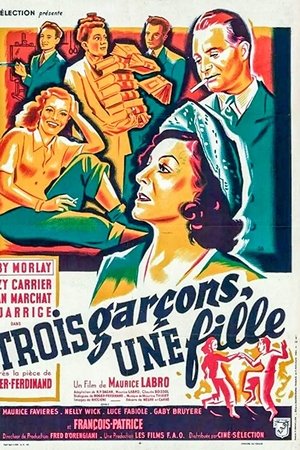 Trois garçons, une fille