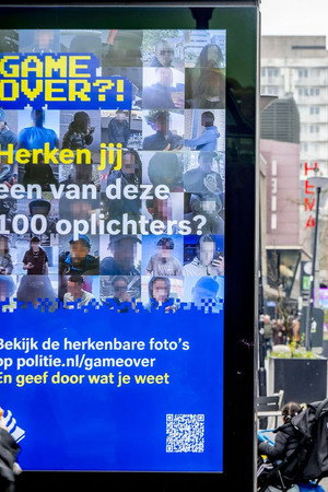 In the Netherlands, the police display the suspects' names.