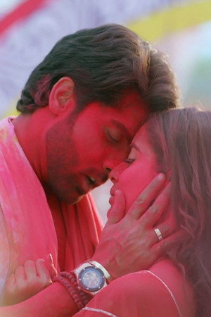 Drishti, Rakshit Celebrate Holi
