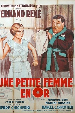 Une petite femme en or