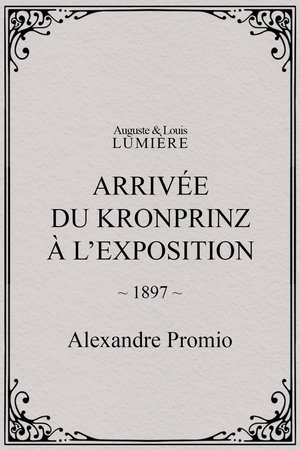 Arrivée du kronprinz à l’exposition