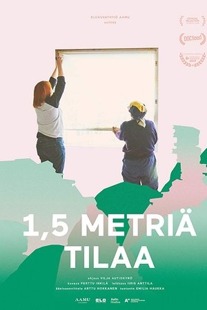 1,5 metriä tilaa