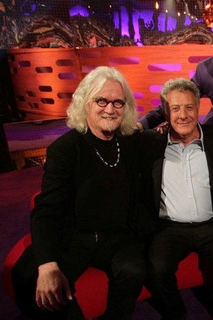 Dustin Hoffman, Billy Connolly, Jennifer Saunders, Matt Smith, Amy Macdonald