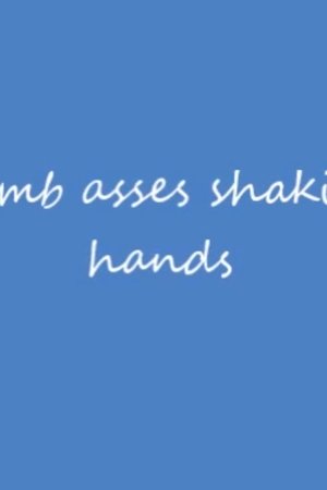 Dumb asses shaking hands