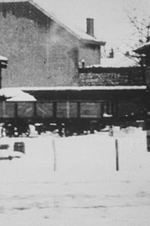 Panorama du départ de la gare d’Ambérieu pris du train (temps de neige)