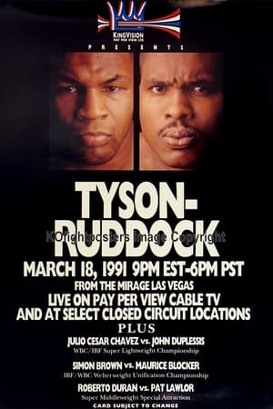 Mike Tyson vs Donovan Razor Ruddock I